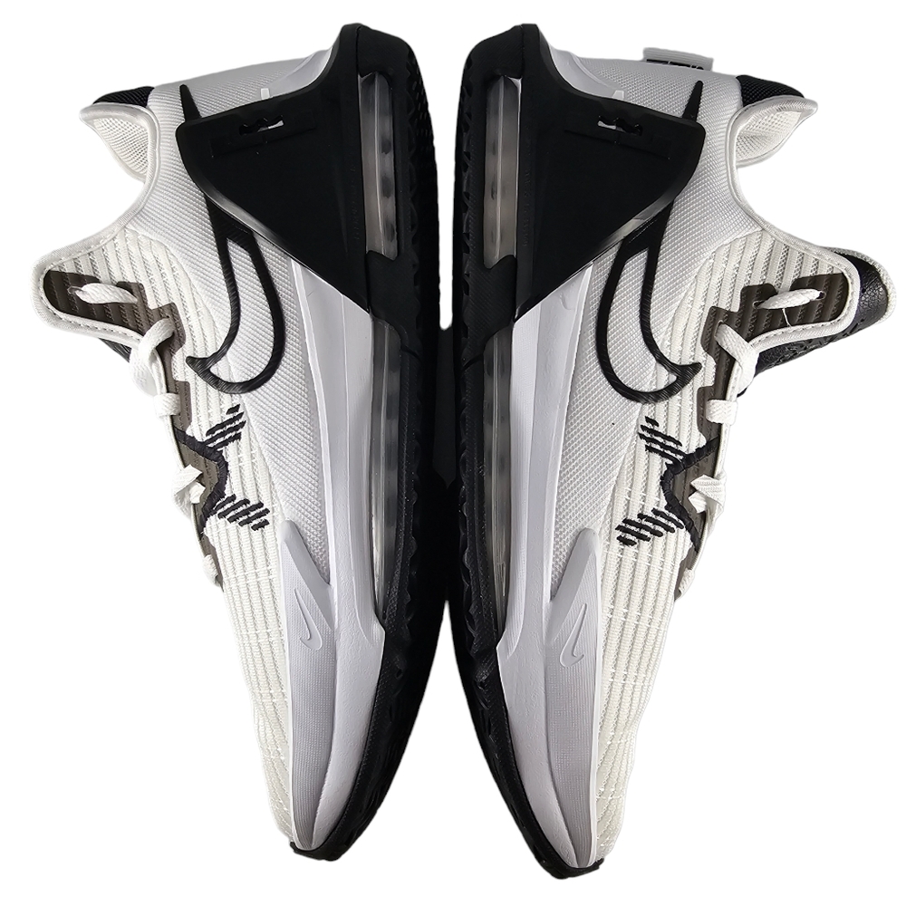 NWT Nike LeBron Witness 6 Men's Size 12 White and Black Basketball Sneaker Shoes - Picture 3 of 15